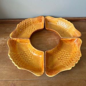 Vtg Mid Century California Pottery Dishes 257